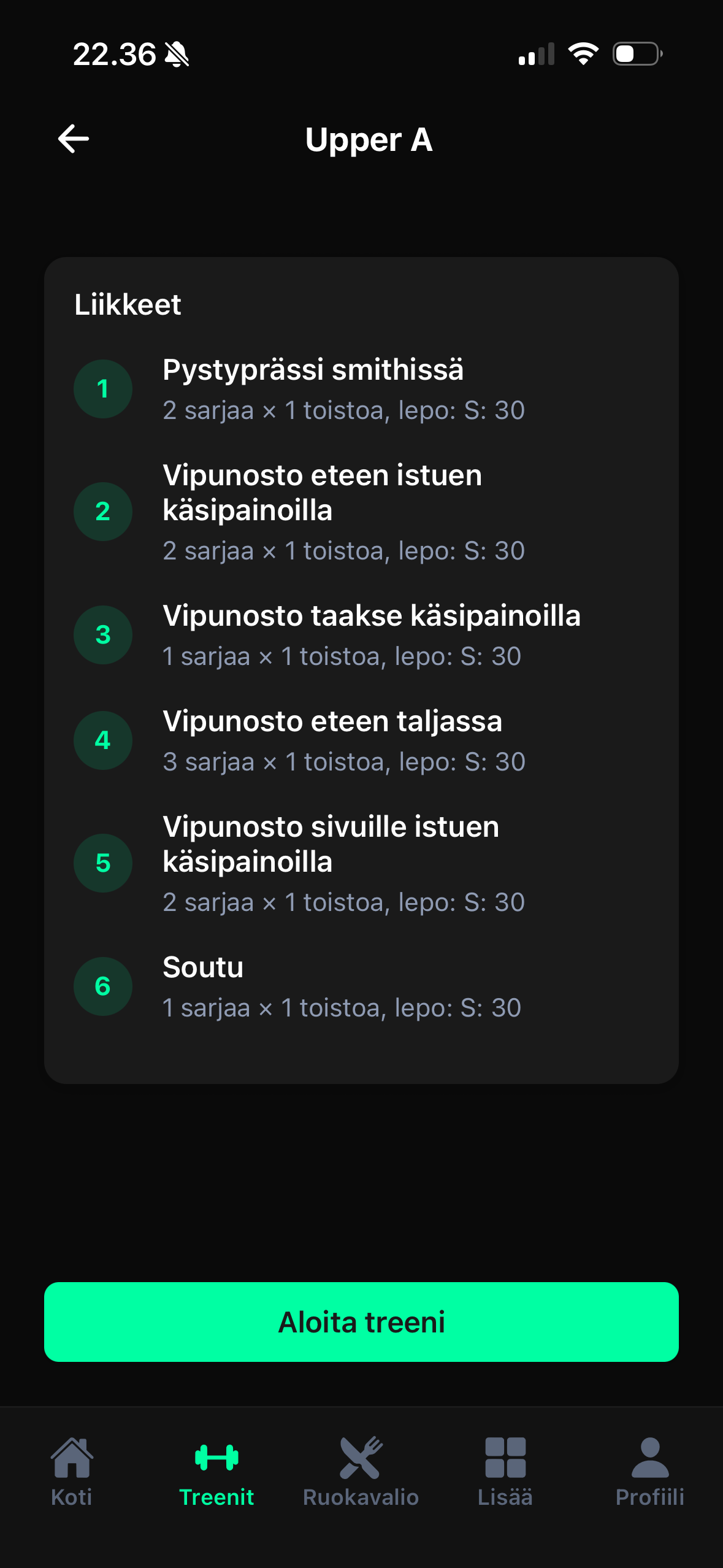 Liikepankki näkymä
